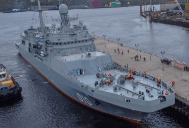У ВМС пояснили, для чого РФ перемістила новітній великий десантний корабель до Севастополя