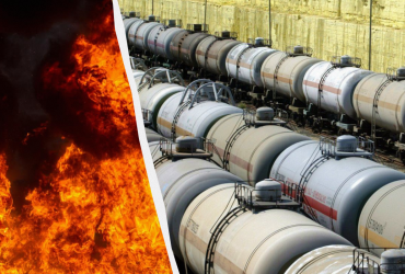 У російському Нижньому Тагілі партизани підірвали цистерни з паливом