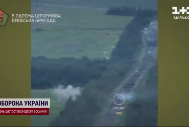 Термінатору таке не снилося: бійці показали, як дрон "ШаБля" знищує ворога