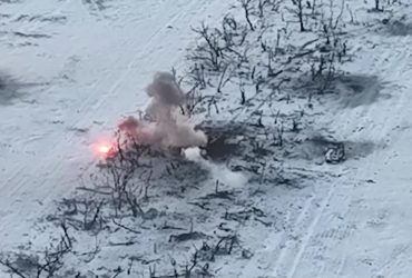 На Запорожье бойцы бригады "Спартан" уничтожили российскую БМД-4М
