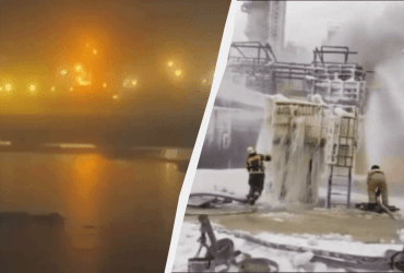 Нафтовий термінал в Усть-Лузі повністю зупинив роботу