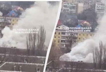 В Киеве возник пожар в пятиэтажке: что известно (видео)