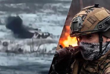 Темний дим - вуаль смерті: ЗСУ показали останні миті танка РФ (відео)