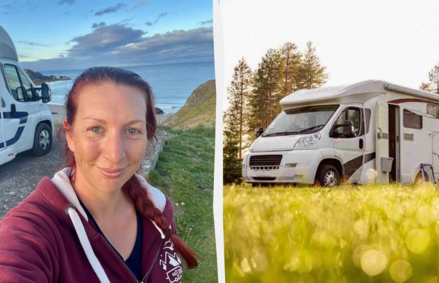 Женщина бросила работу и ездит по миру в доме на колесах, зарабатывая на своем блоге