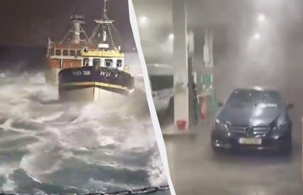 Смертоносный шторм разразился в Ирландии: отменены сотни рейсов, погиб человек (видео)