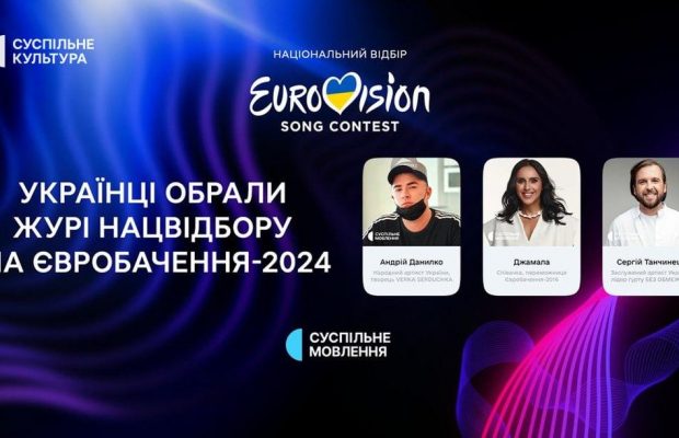 Нацотбор на Евровидение-2024: названы члены жюри