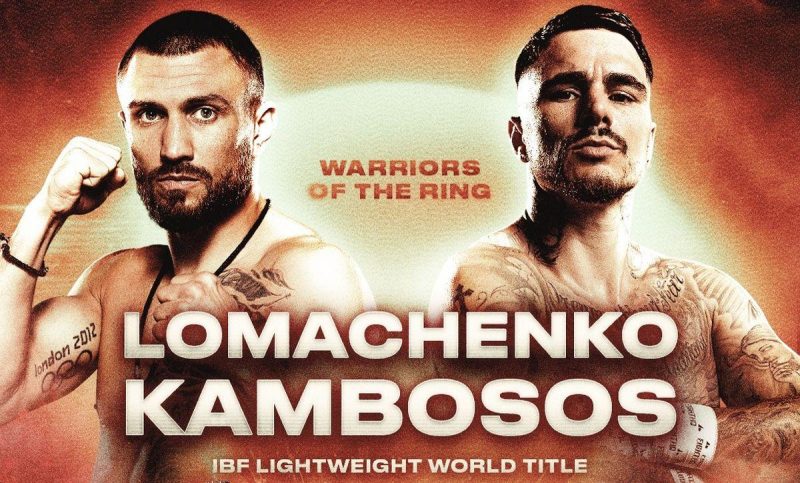 Василь Ломаченко - Джордж Камбосос / фото twitter.com/trboxing Василь Ломаченко - Джордж Камбосос / фото twitter.com/trboxing