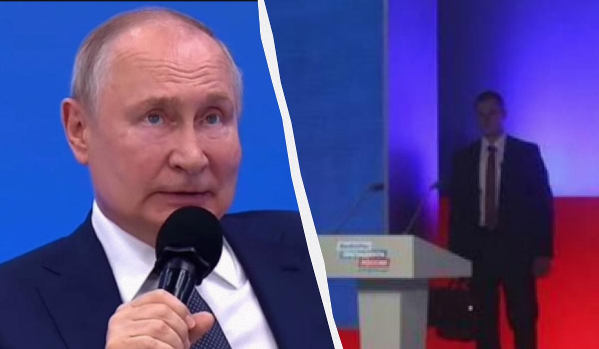 Путіна охороняють від "довірених осіб" / Колаж УНІАН / Скріншот, фото ВЧК-ОГПУ Путіна охороняють від "довірених осіб" / Колаж УНІАН / Скріншот, фото ВЧК-ОГПУ