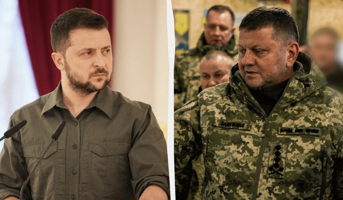 Зеленський хоче звільнити Залужного, кажуть чутки / колаж УНІАН, фото president.gov.ua, facebook.com/CinCAFU Зеленський хоче звільнити Залужного, кажуть чутки / колаж УНІАН, фото president.gov.ua, facebook.com/CinCAFU