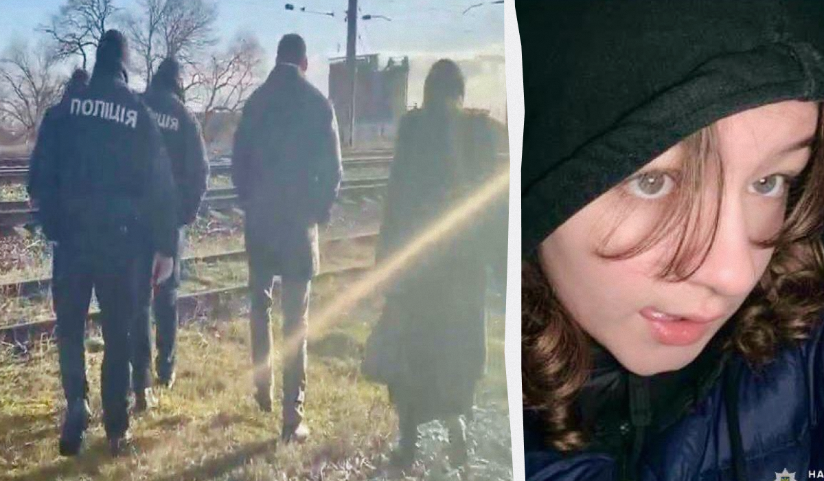 За словами очевидців, тіло знайдено поряд із залізничним полотном / колаж УНІАН, фото Нацполіція За словами очевидців, тіло знайдено поряд із залізничним полотном / колаж УНІАН, фото Нацполіція