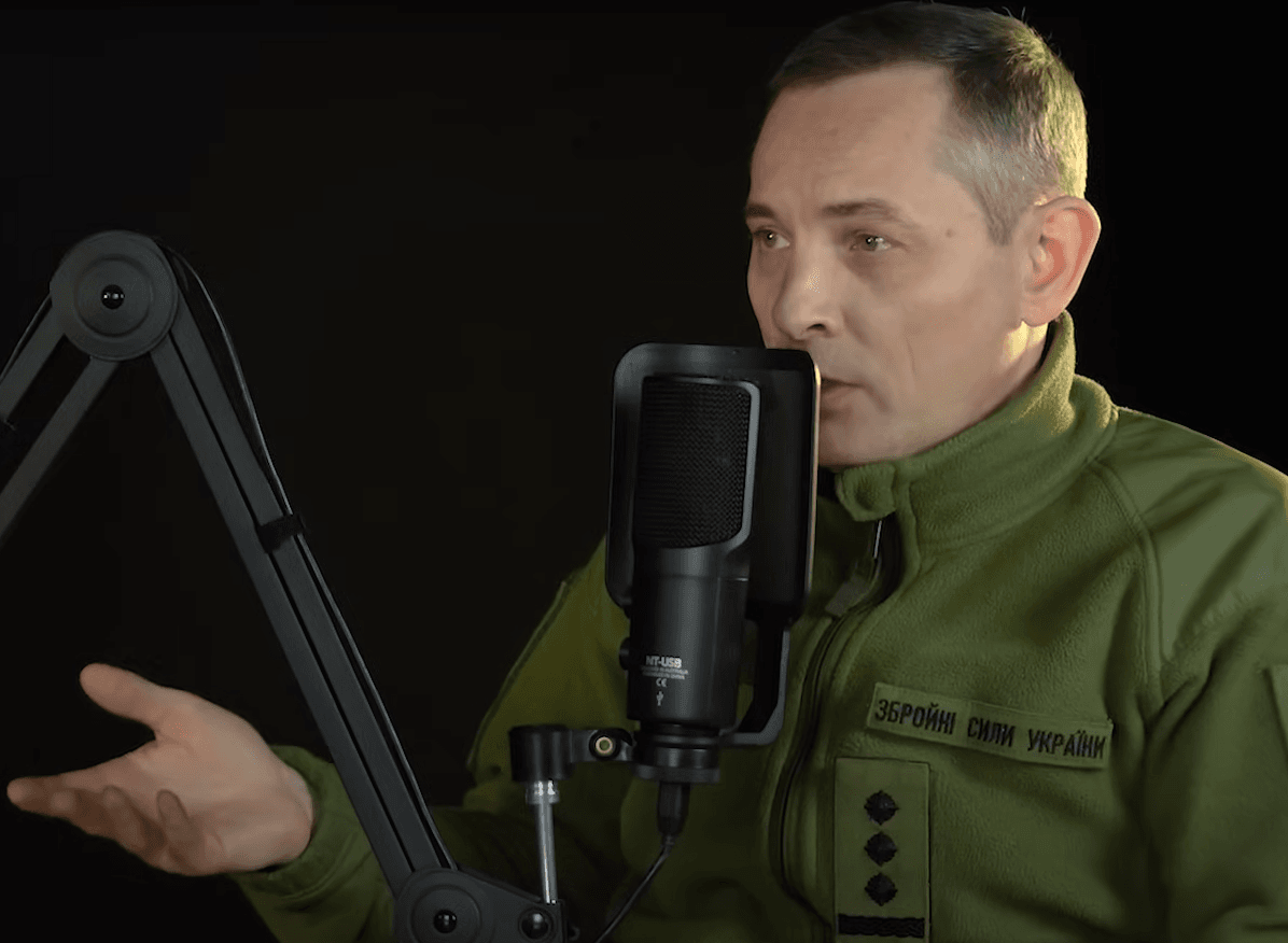 Игнат рассказал о сбитии ракет над Украиной / скриншот