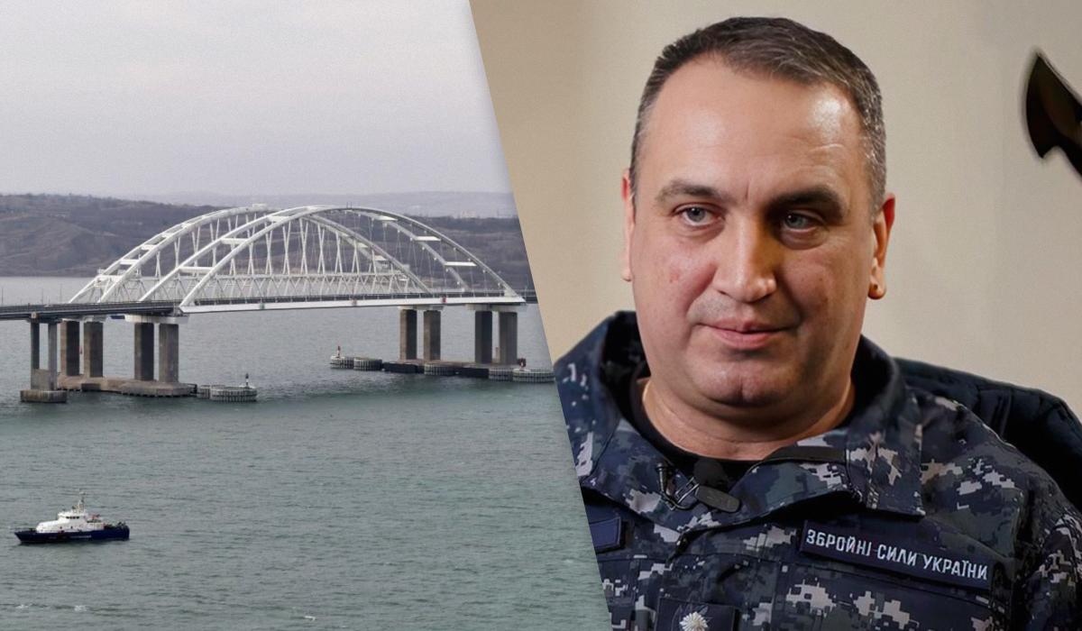 Алексей Неижпапа рассказал, когда уничтожат Крымский мост / коллаж УНИАН, фото REUTERS, скриншот из видео Sky News