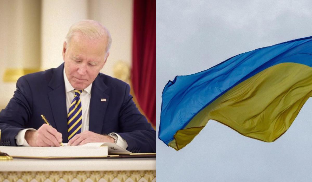 Joe Biden does not intend to leave Ukraine without US help, the White House reported / collage with photos from president.gov.ua and  (Nemesh Janos)