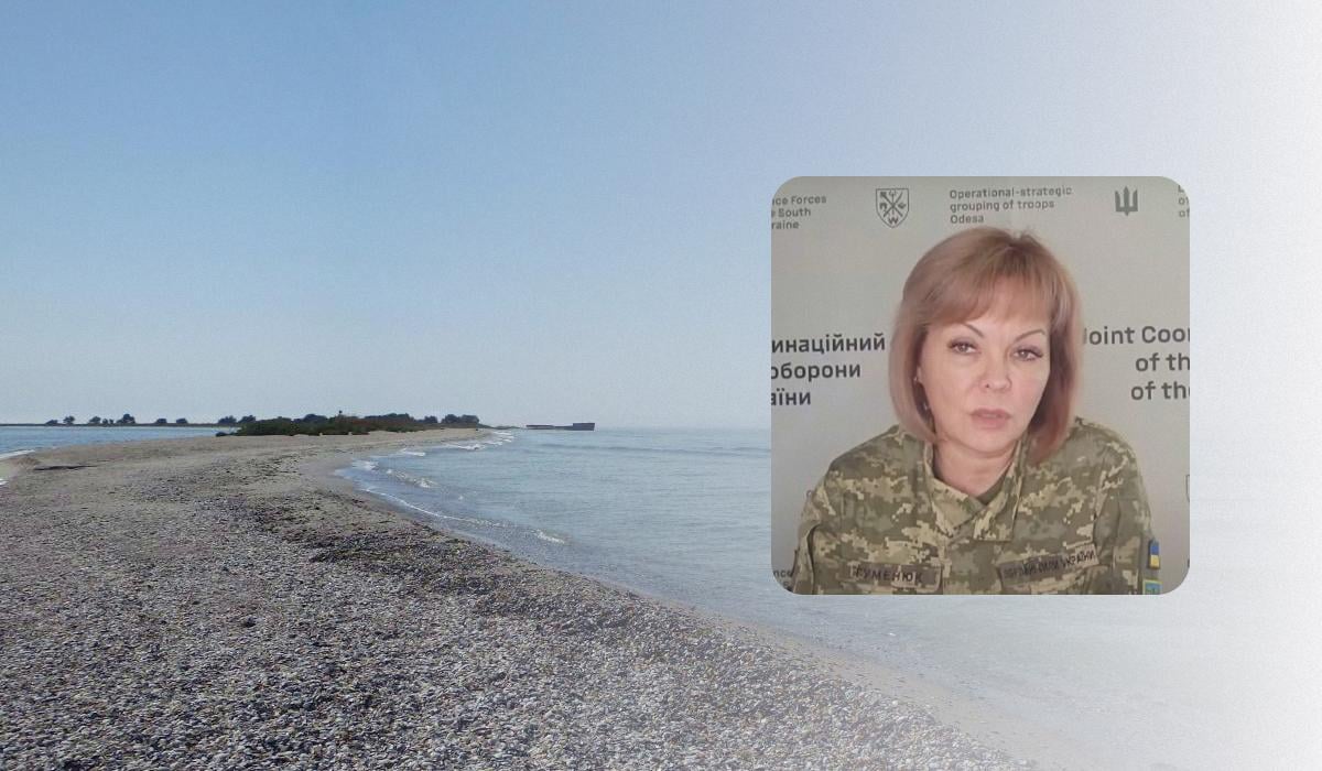 Наталія Гуменюк розповіла, що відбувається на Кінбурнській косі / колаж УНІАН, фото Юрій Куліков, скріншот Наталія Гуменюк розповіла, що відбувається на Кінбурнській косі / колаж УНІАН, фото Юрій Куліков, скріншот