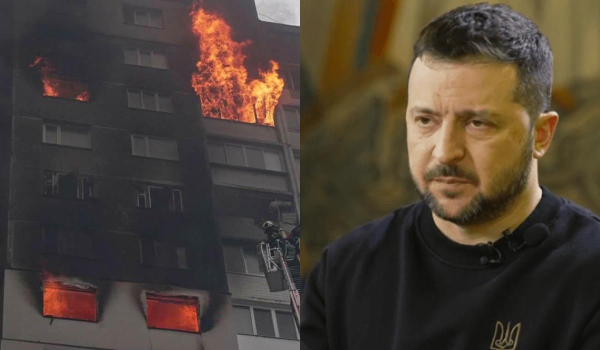 Росія вдарила по Україні ракетами і дронами вранці 7 лютого / колаж УНІАН, фото ДСНС, скріншот Росія вдарила по Україні ракетами і дронами вранці 7 лютого / колаж УНІАН, фото ДСНС, скріншот