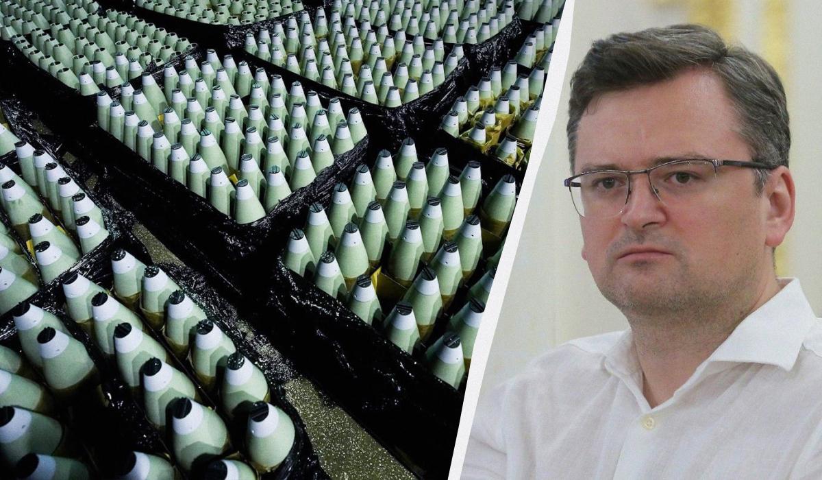 Кулеба зазначив, що робиться все можливе, щоб снарядний дефіцит ніколи не перейшов у снарядний голод / Колаж УНІАН, фото facebook.com/ukroboronprom, фото УНІАН Кулеба зазначив, що робиться все можливе, щоб снарядний дефіцит ніколи не перейшов у снарядний голод / Колаж УНІАН, фото facebook.com/ukroboronprom, фото УНІАН
