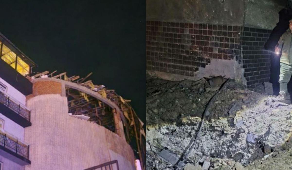 Стали відомі подробиці удару ворожими дронами по Одесі / колаж УНІАН з фото t.me/SJTF_Odes Стали відомі подробиці удару ворожими дронами по Одесі / колаж УНІАН з фото t.me/SJTF_Odes