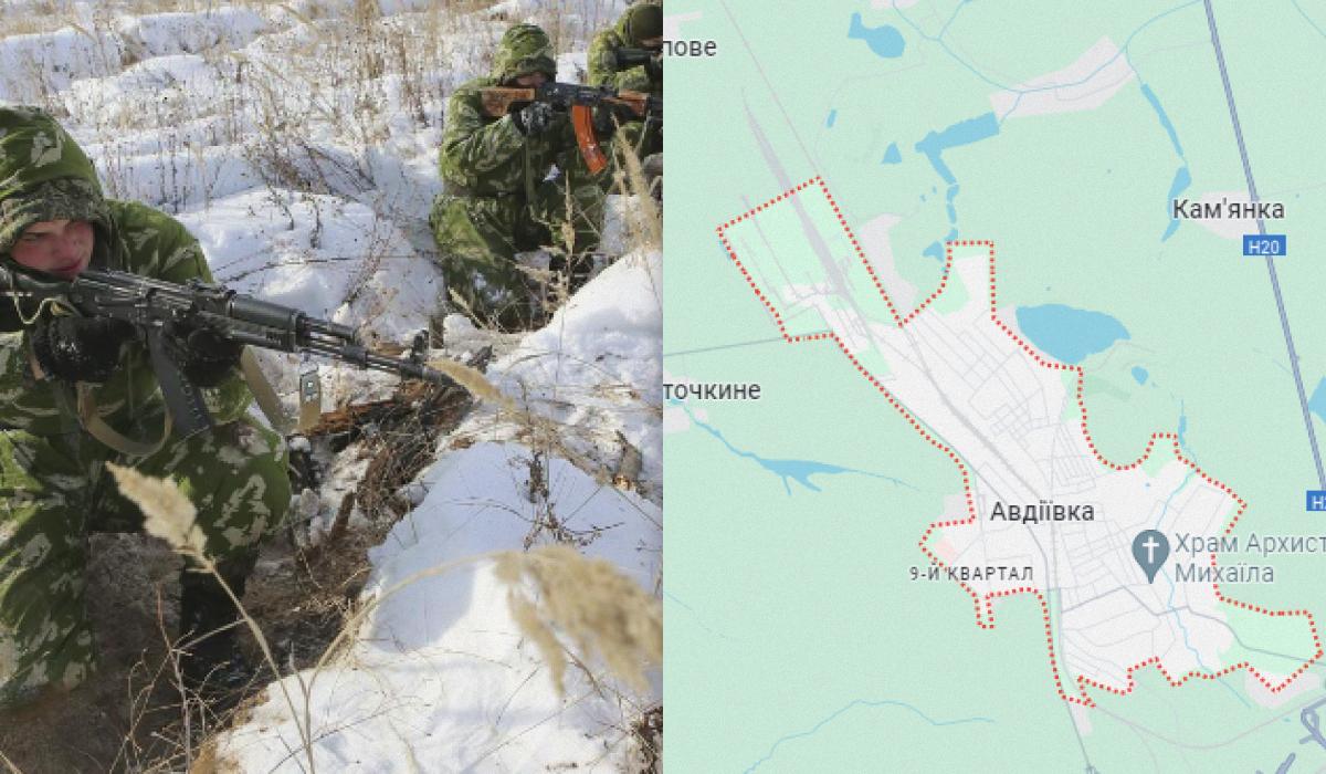 Opponents are capable of capturing Avdiivka, analysts warned / collage with photo wikimedia.org and screenshot