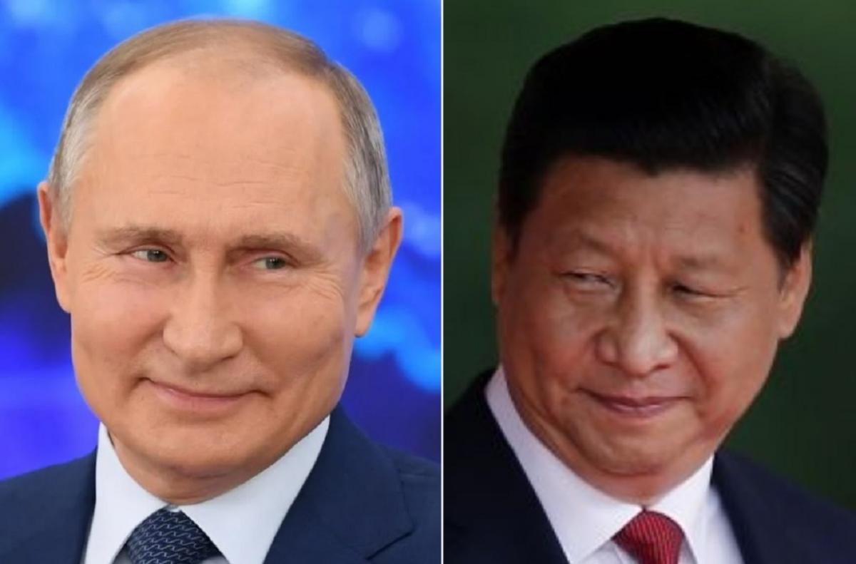 Путин и Си Цзиньпин провели телефонный разговор / коллаж УНИАН, фото Reuters, фото Reuters