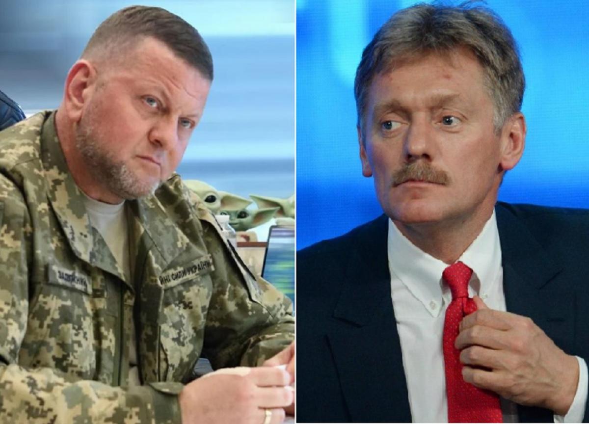 The Kremlin commented on Zaluzhny’s dismissal /  collage, photo facebook.com/CinCAFU, photo 