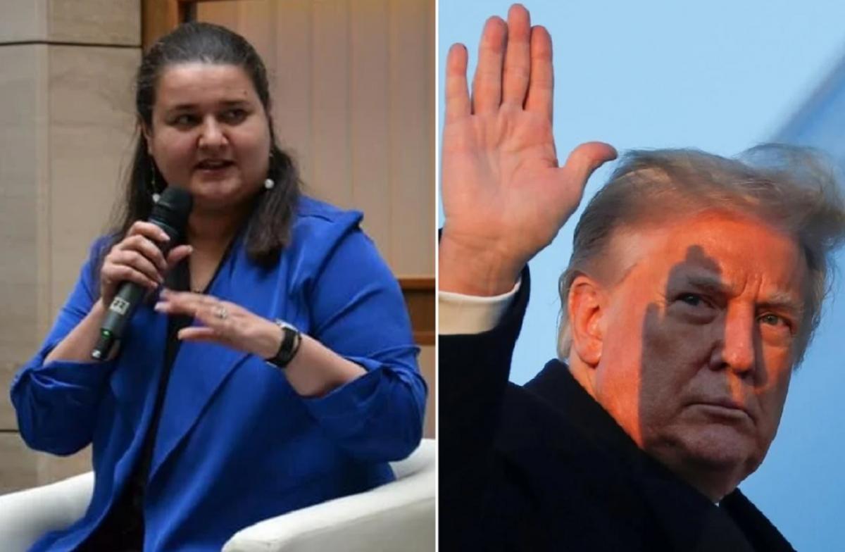 Маркарова считает, что Киев должен поблагодарить Трампа за предоставление Javelin / коллаж УНИАН, фото facebook/minfin.gov.ua, фото REUTERS Маркарова считает, что Киев должен поблагодарить Трампа за предоставление Javelin / коллаж УНИАН, фото facebook/minfin.gov.ua, фото REUTERS