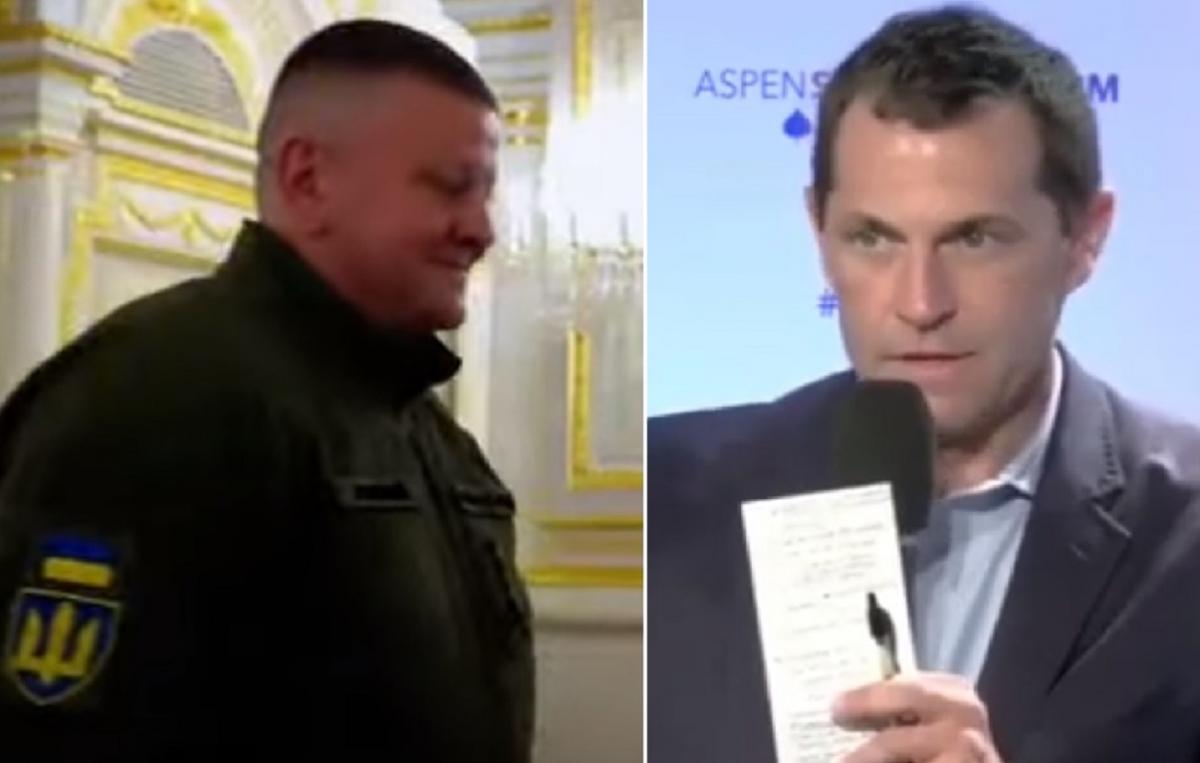 Джейсон Кроу подякував Залужному від імені американського народу / Колаж УНІАН, скріншот, скріншот Джейсон Кроу подякував Залужному від імені американського народу / Колаж УНІАН, скріншот, скріншот