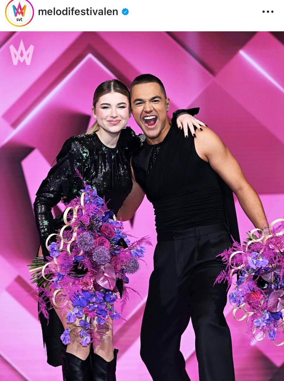 Фото інстаграм конкурсу Melodifestivalen Фото інстаграм конкурсу Melodifestivalen