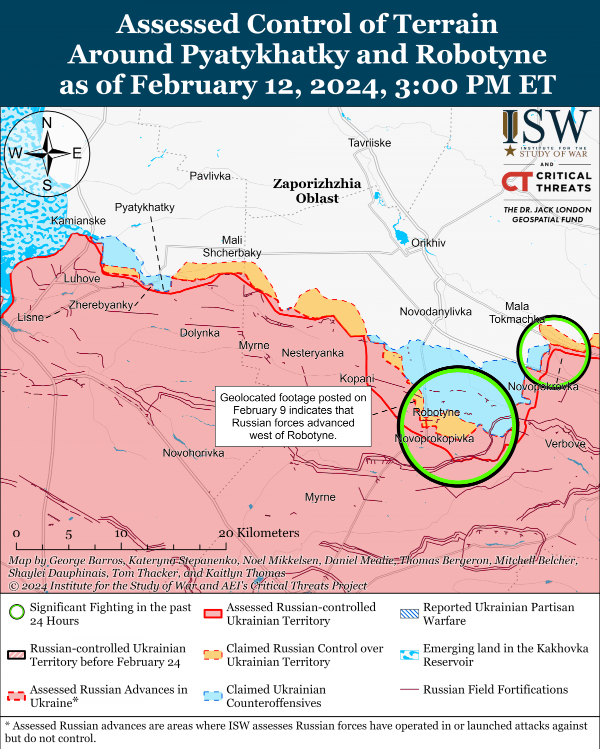 Ситуация на юге / карта ISW