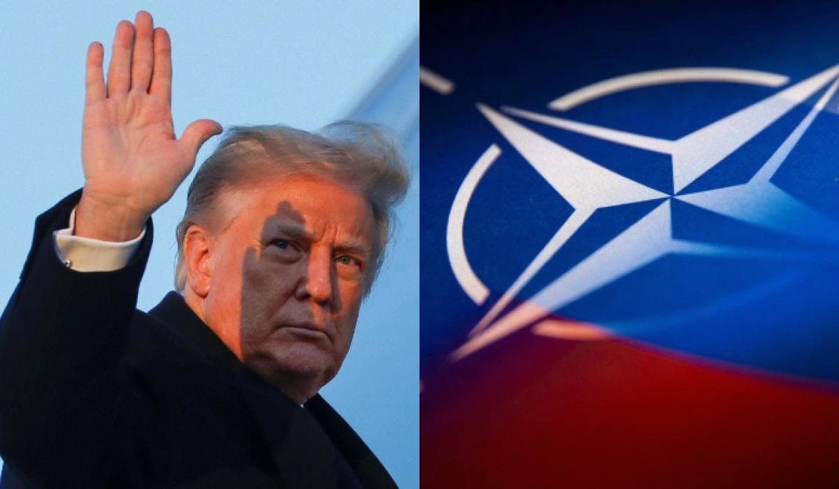 Ряд республиканцев высказались о скандальном заявлении Дональда Трампа насчет России и Альянса / коллаж УНИАН с фото REUTERS Ряд республиканцев высказались о скандальном заявлении Дональда Трампа насчет России и Альянса / коллаж УНИАН с фото REUTERS