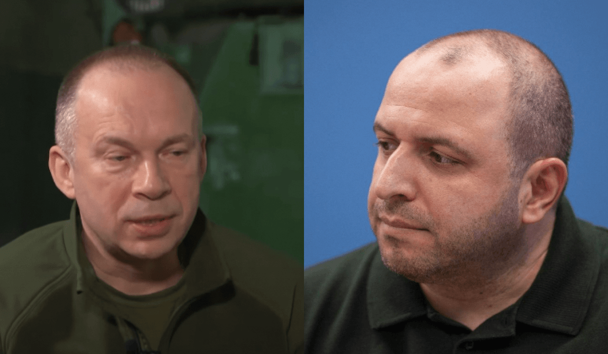 Олександр Сирський та Рустем Умєров відвідали "гарячі точки" фронту / колаж зі скріншоту й фото УНІАН Олександр Сирський та Рустем Умєров відвідали "гарячі точки" фронту / колаж зі скріншоту й фото УНІАН