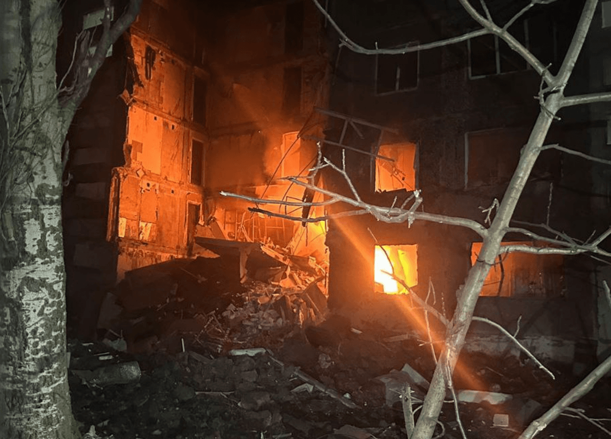 Селидове знову під ударом РФ / фото t.me/VadimFilashkin_donoda Селидове знову під ударом РФ / фото t.me/VadimFilashkin_donoda
