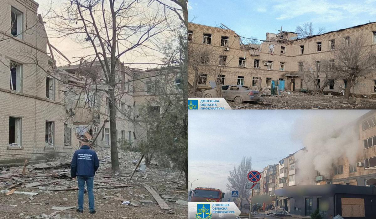Оккупанты нанесли массированный удар по Селидово / коллаж УНИАН, фото Донецкая облпрокуратура Оккупанты нанесли массированный удар по Селидово / коллаж УНИАН, фото Донецкая облпрокуратура
