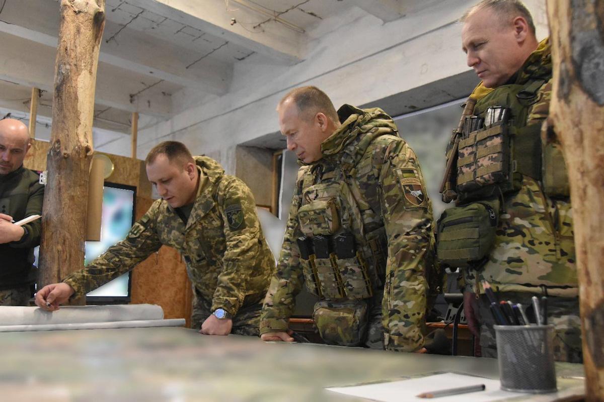 Напередодні головнокомандувач ЗСУ відвідав східну ділянку фронту / фото t.me/osirskiy Напередодні головнокомандувач ЗСУ відвідав східну ділянку фронту / фото t.me/osirskiy