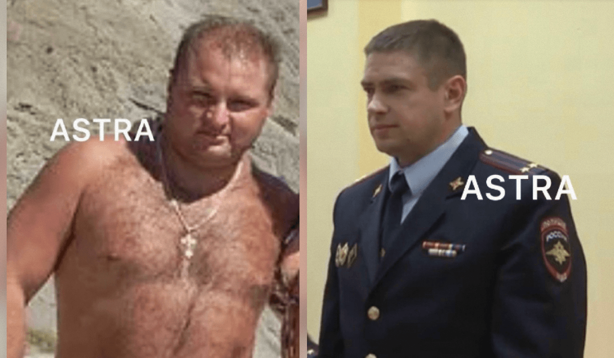 Окупанти закатували до смерті Руслана Руснака / колаж УНІАН з фото t.me/astrapress Окупанти закатували до смерті Руслана Руснака / колаж УНІАН з фото t.me/astrapress