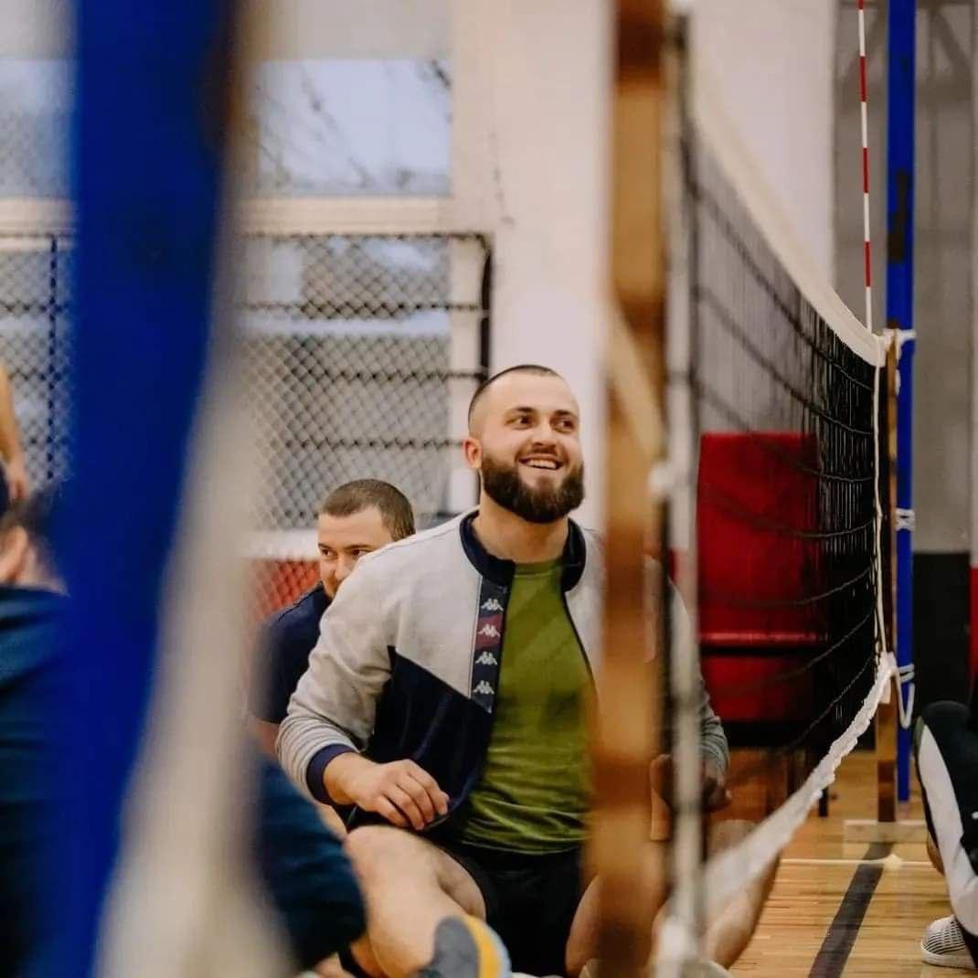 Захисник України після повернення до мирного життя брав участь у спортивних змаганнях / фото надане Євгенієм Омельчуком