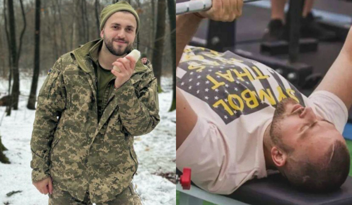 Євгеній Омельчук захищав Україну, був травмований, отримав кілька контузій й осколкове поранення, а потім потрапив на реабілітацію / колаж УНІАН з фото, наданих Євгенієм Омельчуком