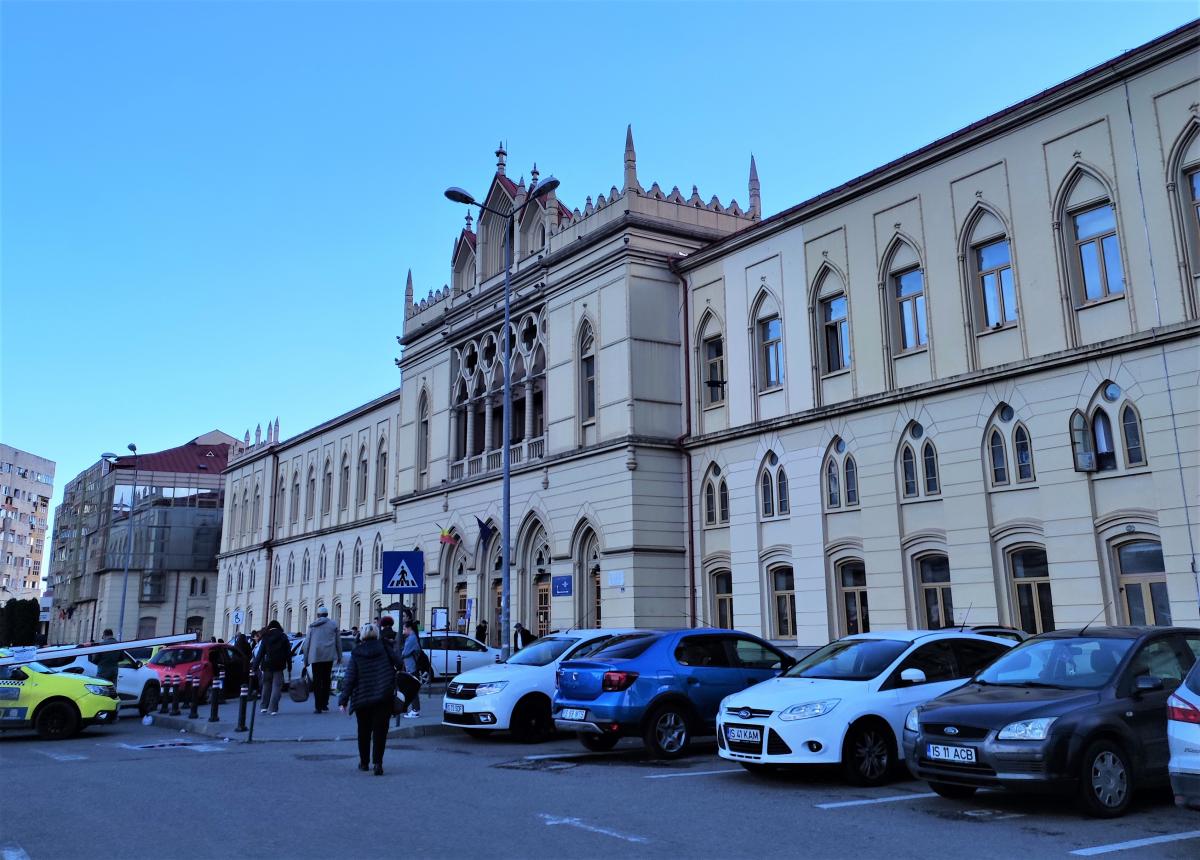 Железнодорожный вокзал города Яссы / фото Марина Григоренко