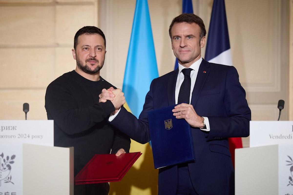 Macron allowed the entry of Western troops into Ukraine / photo president.gov.ua