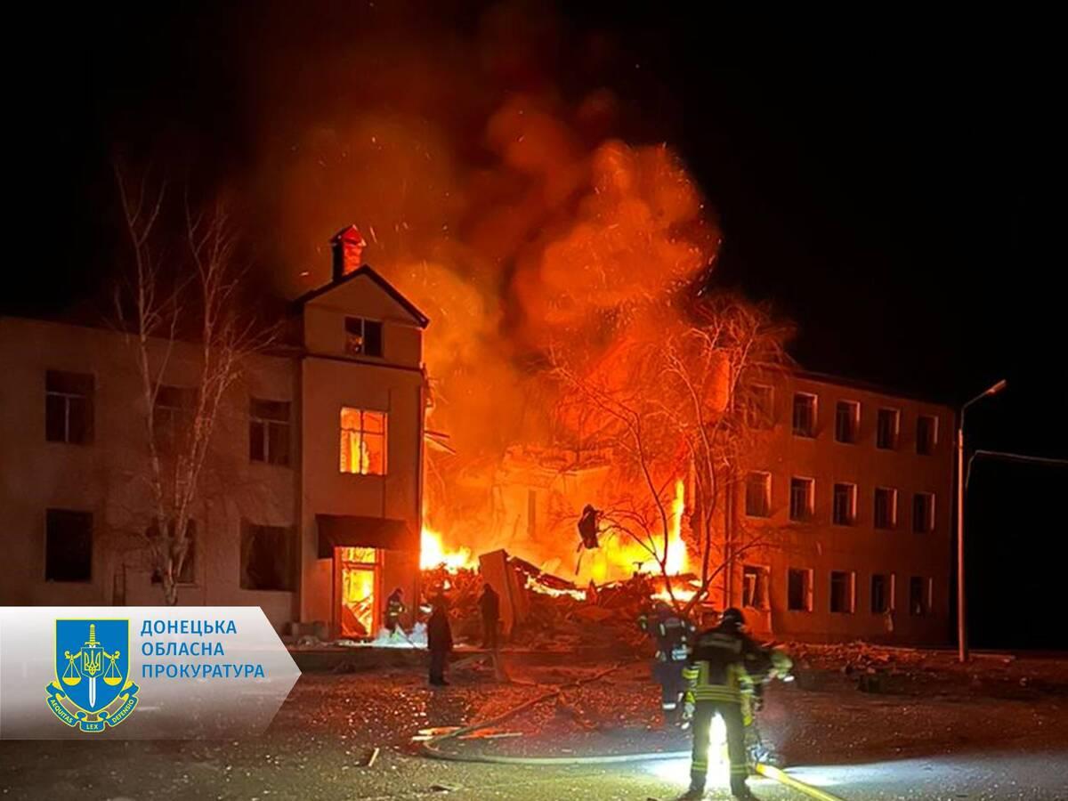 Кількість жертв удару росіян по Донбасу зросла / фото don.gp.gov.ua Кількість жертв удару росіян по Донбасу зросла / фото don.gp.gov.ua