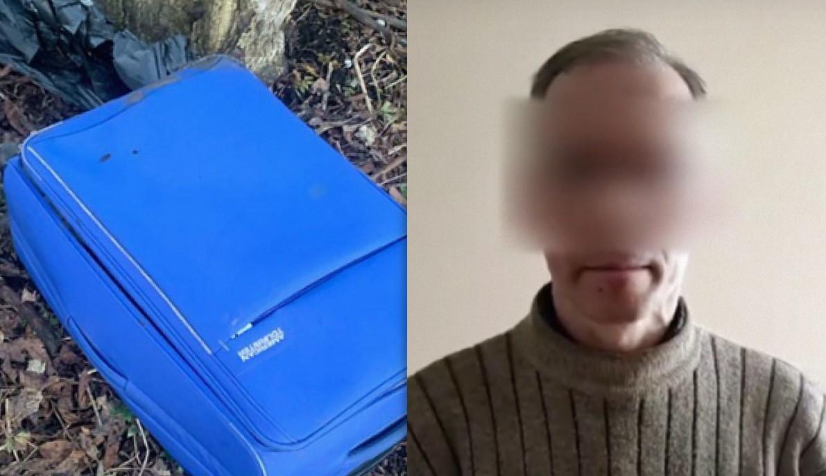 Чоловік, який тіло матері викинув у валізі, пояснив свій вчинок переляком / Колаж УНІАН, фото скріншот, фото tp.npu.gov.ua Чоловік, який тіло матері викинув у валізі, пояснив свій вчинок переляком / Колаж УНІАН, фото скріншот, фото tp.npu.gov.ua