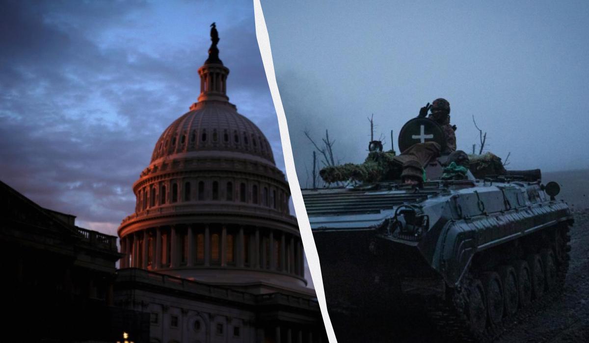 Как солдаты реагируют на решение Палаты представителей? / Коллаж УНИАН / Reuters, 93 ОМБр Холодный Яр