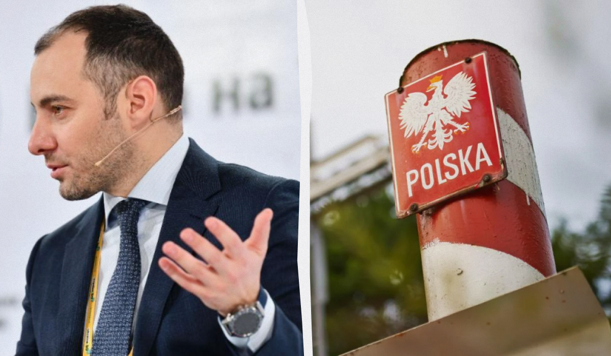 Криза на польському кордоні грає на руку Кремлю, заявив міністр Кубраков / Колаж УНІАН, фото facebook.com/oleksandr.kubrakov, фото ua.depositphotos.com Криза на польському кордоні грає на руку Кремлю, заявив міністр Кубраков / Колаж УНІАН, фото facebook.com/oleksandr.kubrakov, фото ua.depositphotos.com