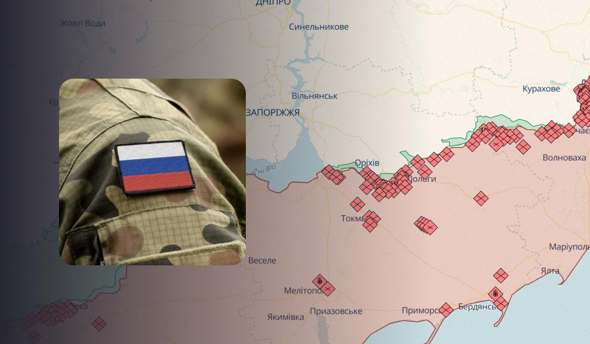 Росіяни нарощують сили на Запоріжжі / колаж УНІАН, фото ua.depositphotos.com, DeepState Росіяни нарощують сили на Запоріжжі / колаж УНІАН, фото ua.depositphotos.com, DeepState