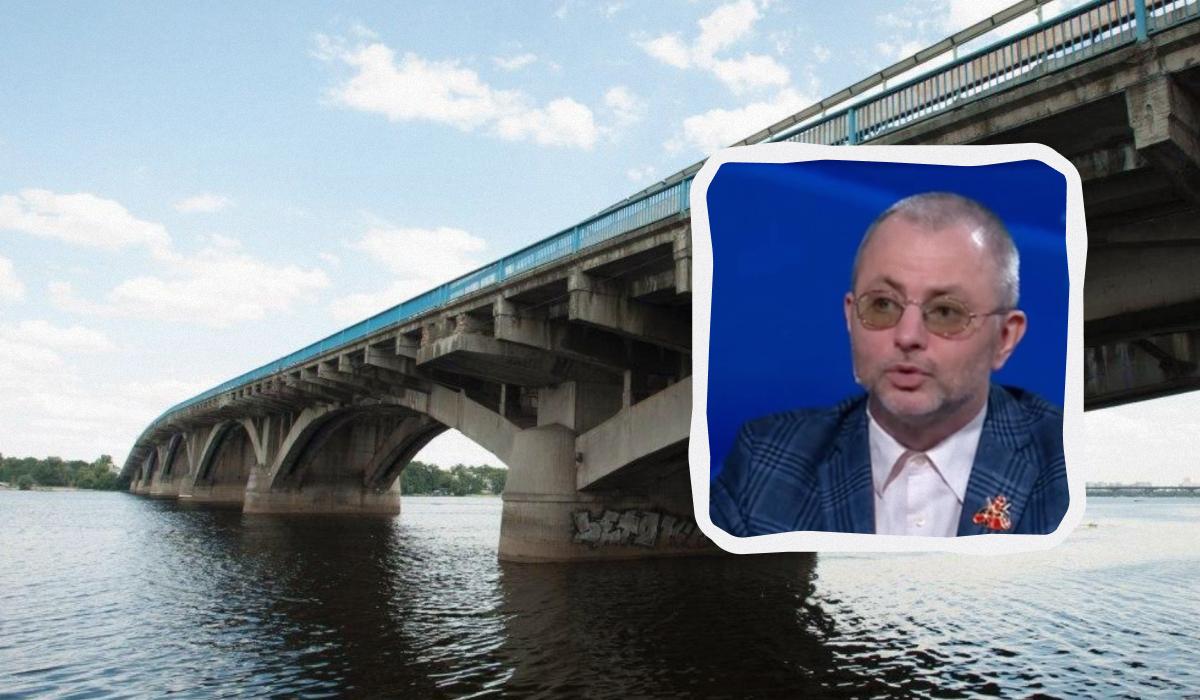 Бахматов заявил, что 90% мостов Киева – аварийные / коллаж УНИАН, фото УНИАН, скриншот Бахматов заявил, что 90% мостов Киева – аварийные / коллаж УНИАН, фото УНИАН, скриншот