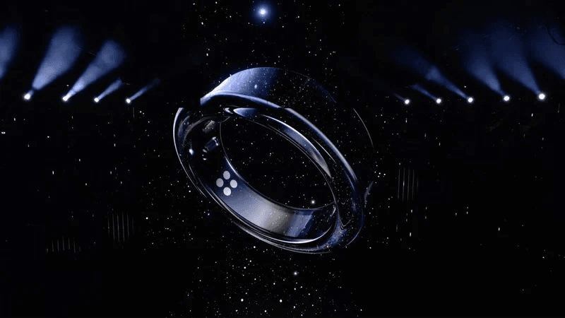 Тизер Samsung Galaxy Ring, показанный на выставке Galaxy Unpacked в январе Тизер Samsung Galaxy Ring, показанный на выставке Galaxy Unpacked в январе