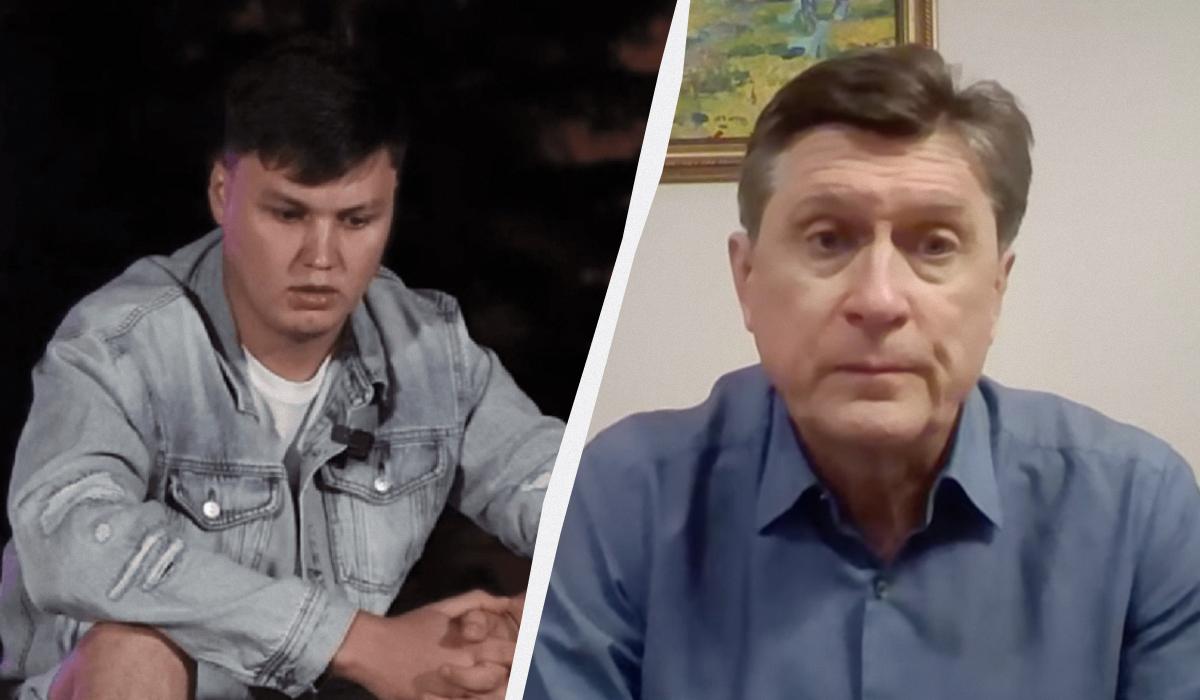 Володимир Фесенко прокоментував вбивство пілота Мі-8 Максима Кузьмінова / колаж УНІАН, скріншоти з відео Володимир Фесенко прокоментував вбивство пілота Мі-8 Максима Кузьмінова / колаж УНІАН, скріншоти з відео