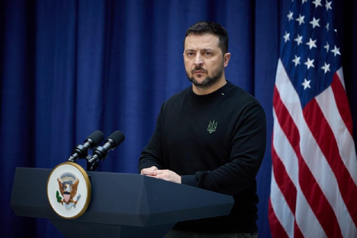 Зеленский рассказал, что будет без денег США / фото Офис президента Зеленский рассказал, что будет без денег США / фото Офис президента