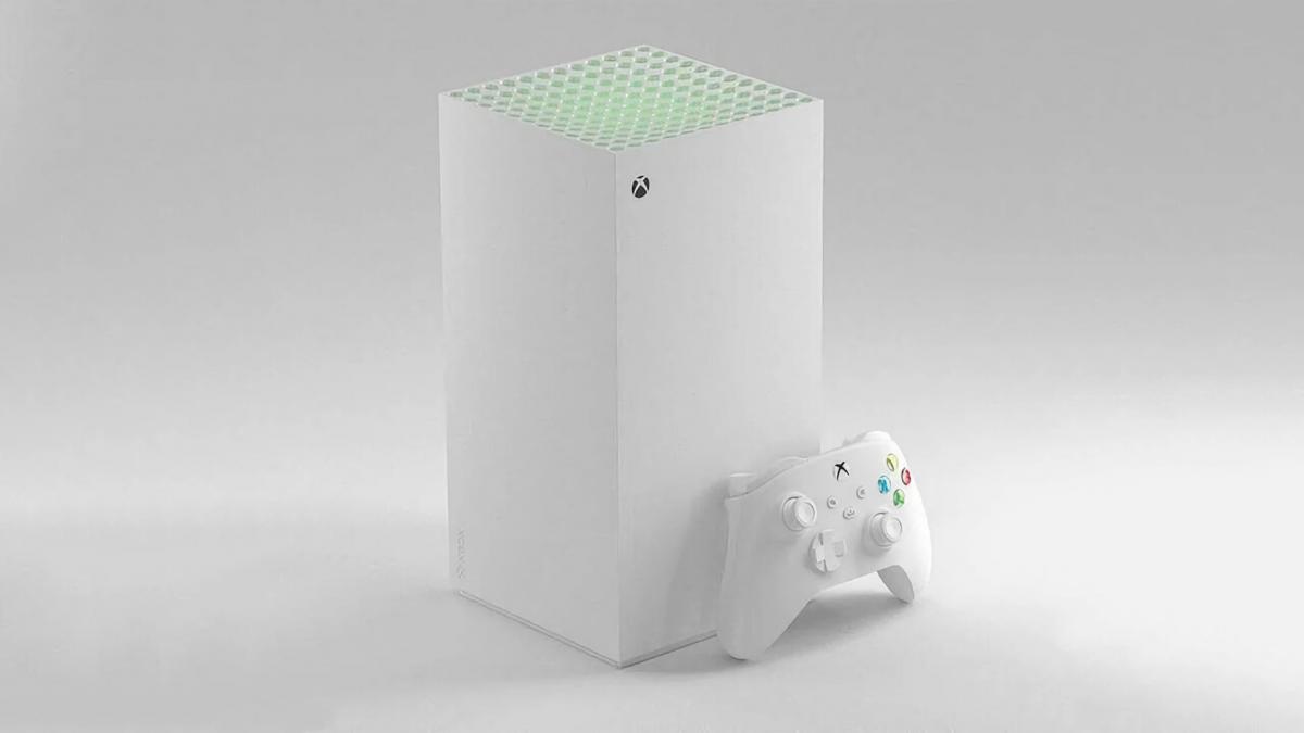Microsoft выпустит Xbox Series X в белом цвете и без дисковода / Концепт Microsoft выпустит Xbox Series X в белом цвете и без дисковода / Концепт