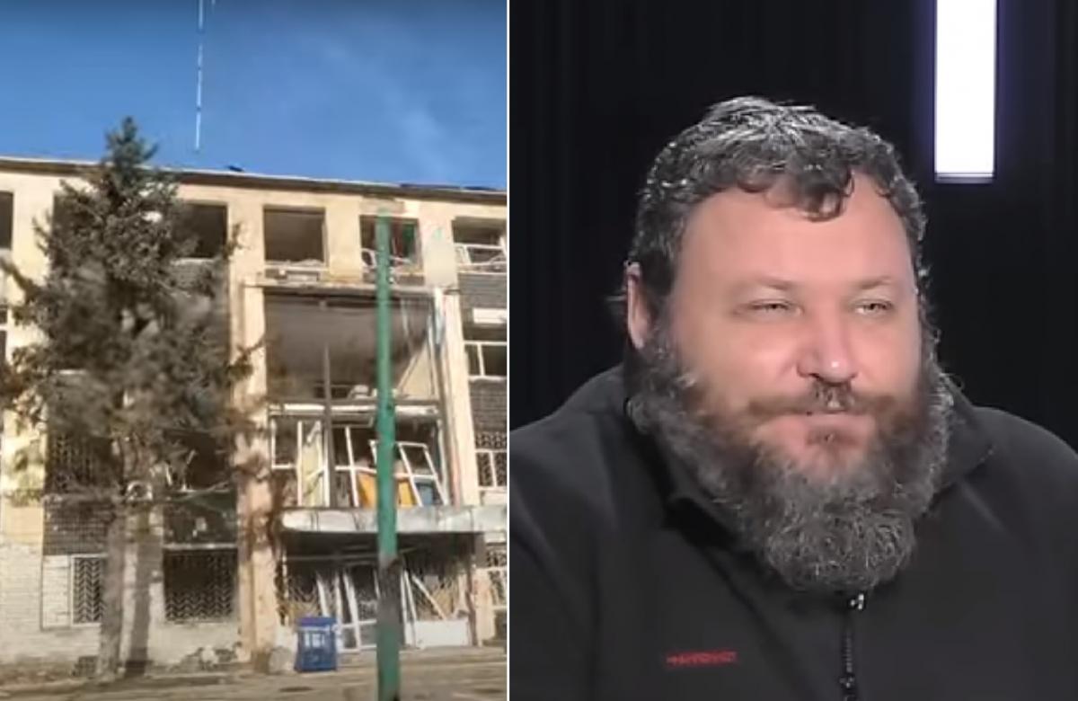 Ветеран Євген Дикий вважає, що росіянам не обов'язково захоплювати весь Куп'янськ / Колаж УНІАН, скріншоти Ветеран Євген Дикий вважає, що росіянам не обов'язково захоплювати весь Куп'янськ / Колаж УНІАН, скріншоти