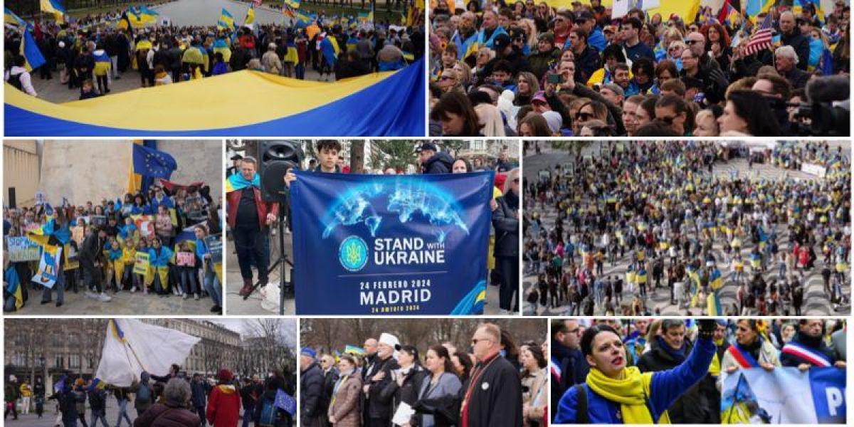 Рекордна світова акція до 24 лютого: проведено понад 1000 подій у 69 країнах Рекордна світова акція до 24 лютого: проведено понад 1000 подій у 69 країнах